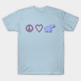 Peace, Love & Hipponess T-Shirt